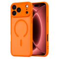 Husa de protectie Techsuit HaloFrost II MagSafe compatibil cu iPhone 18 Pro Max / iPhone 17 Pro Max, Portocaliu