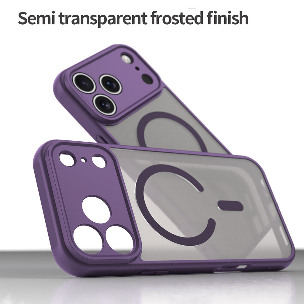 Husa de protectie Techsuit HaloFrost II MagSafe compatibil cu iPhone 18 Pro Max / iPhone 17 Pro Max, Mov