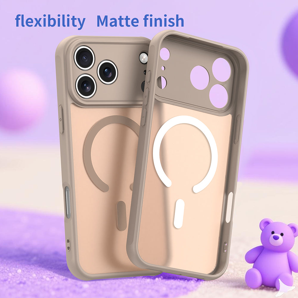 Husa de protectie Techsuit HaloFrost II MagSafe compatibil cu iPhone 18 Pro Max / iPhone 17 Pro Max, Auriu