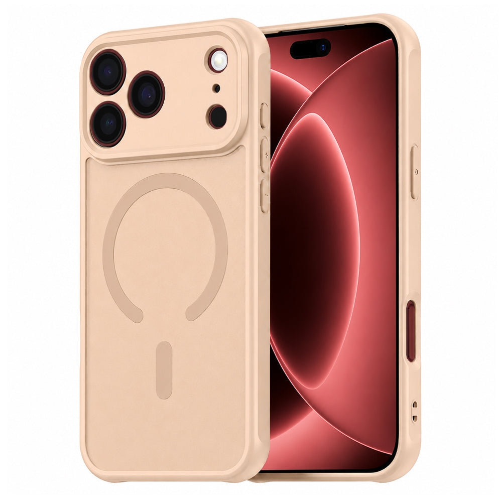 Husa de protectie Techsuit HaloFrost II MagSafe compatibil cu iPhone 18 Pro Max / iPhone 17 Pro Max, Auriu