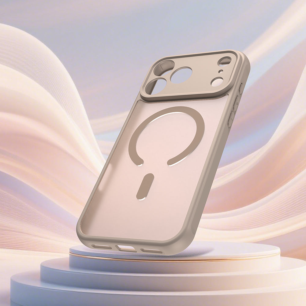 Husa de protectie Techsuit HaloFrost II MagSafe compatibil cu iPhone 18 Pro Max / iPhone 17 Pro Max, Auriu