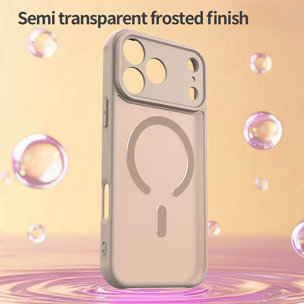 Husa de protectie Techsuit HaloFrost II MagSafe compatibil cu iPhone 18 Pro Max / iPhone 17 Pro Max, Auriu