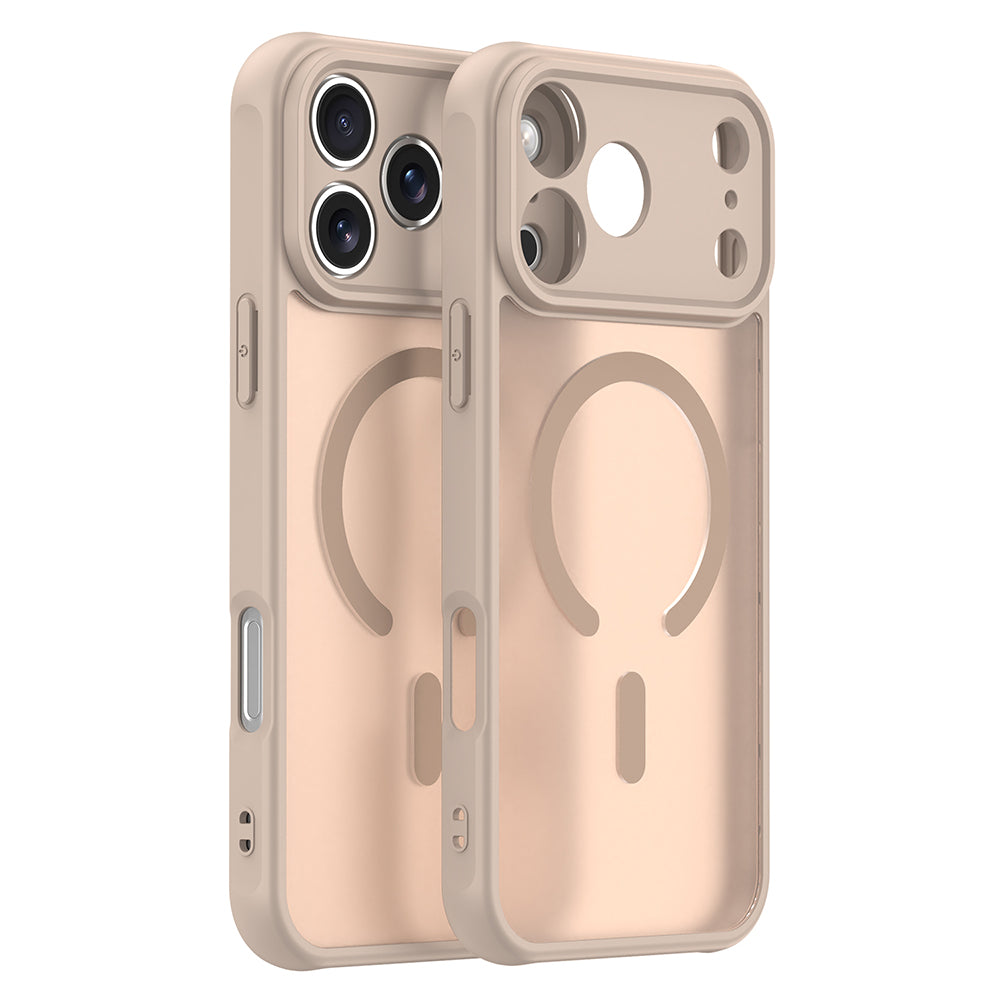 Husa de protectie Techsuit HaloFrost II MagSafe compatibil cu iPhone 18 Pro Max / iPhone 17 Pro Max, Auriu