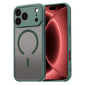 Husa de protectie Techsuit HaloFrost II MagSafe compatibil cu iPhone 18 Pro Max / iPhone 17 Pro Max, Verde