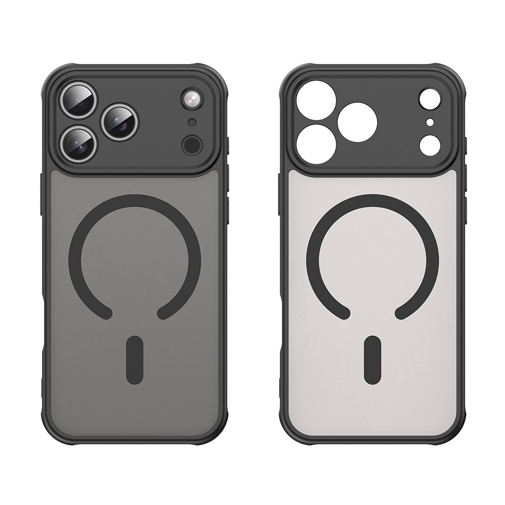 Husa de protectie Techsuit HaloFrost II MagSafe compatibil cu iPhone 18 Pro Max / iPhone 17 Pro Max, Negru