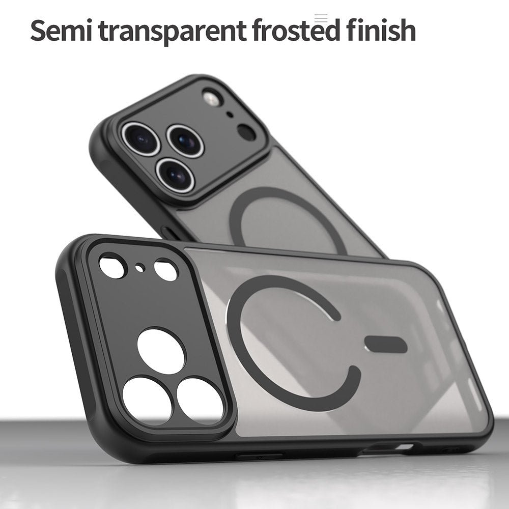 Husa de protectie Techsuit HaloFrost II MagSafe compatibil cu iPhone 18 Pro Max / iPhone 17 Pro Max, Negru