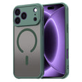 Husa de protectie Techsuit HaloFrost II MagSafe compatibil cu iPhone 18 Pro / iPhone 17 Pro, Verde