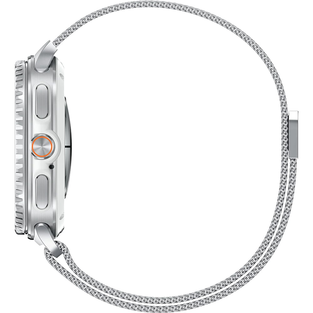 Curea smartwatch Spigen Metal Fit compatibil cu Samsung Galaxy Watch9 / Watch8 / Watch8 Classic, Argintiu