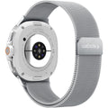 Curea smartwatch Spigen Metal Fit compatibil cu Samsung Galaxy Watch9 / Watch8 / Watch8 Classic, Argintiu