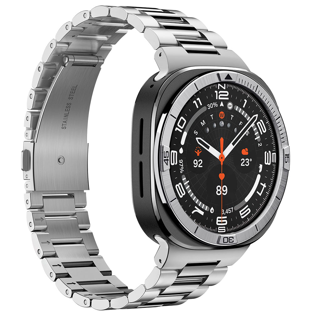 Rama pentru Samsung Galaxy Watch Ultra 2 - Spigen Bezel Tune Pilot (ACS11616) - Silver