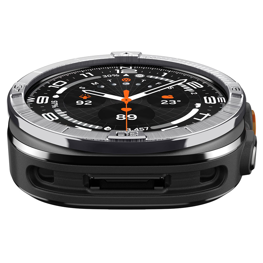 Rama pentru Samsung Galaxy Watch Ultra 2 - Spigen Bezel Tune Pilot (ACS11616) - Silver