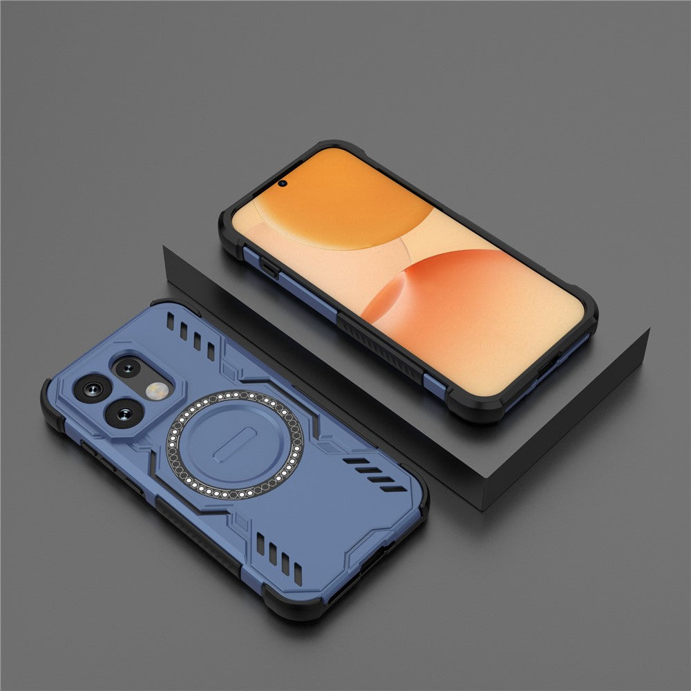 Husa de protectie Techsuit ArmorMag compatibil cu Oppo Reno16 / Reno16 Pro, Albastru