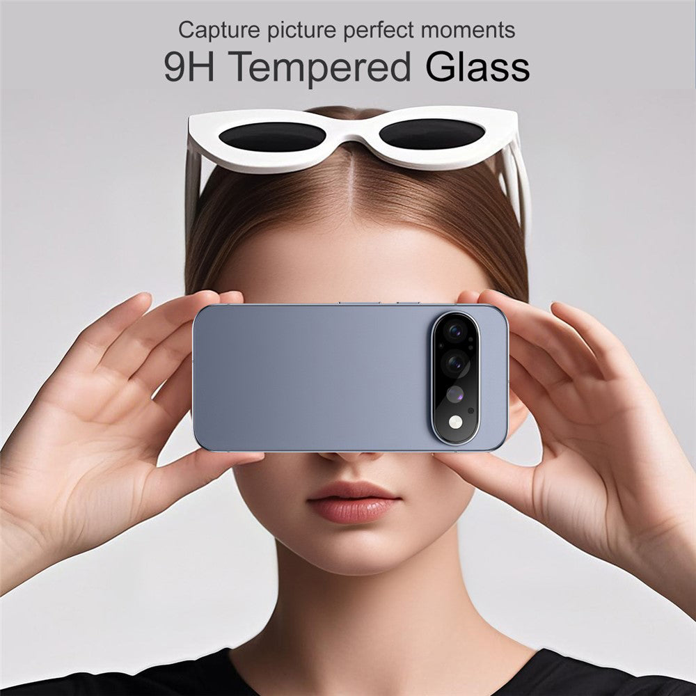Folie de protectie Techsuit Full Camera Glass compatibil cu Google Pixel 11 Pro, Negru