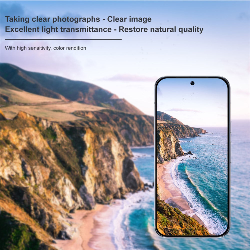 Folie de protectie Techsuit Full Camera Glass compatibil cu Google Pixel 11 Pro, Negru