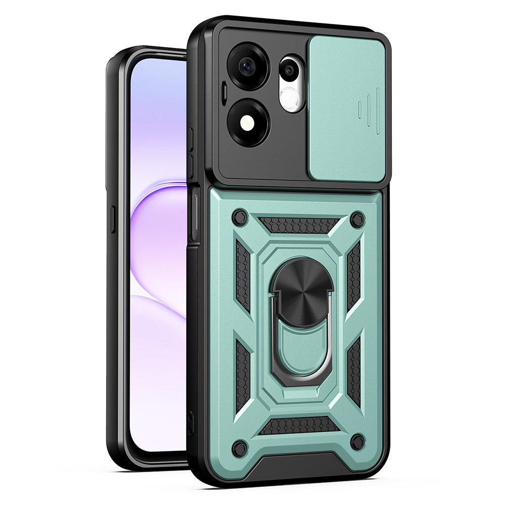 Husa de protectie Techsuit CamShield Series compatibil cu Honor 600 Smart, Verde