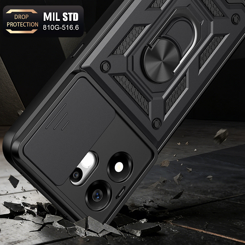 Husa de protectie Techsuit CamShield Series compatibil cu Honor 600 Smart, Verde