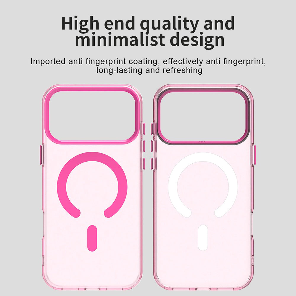 Husa de protectie Techsuit CandyCase MagSafe compatibil cu iPhone 18 Pro Max / iPhone 17 Pro Max, Roz