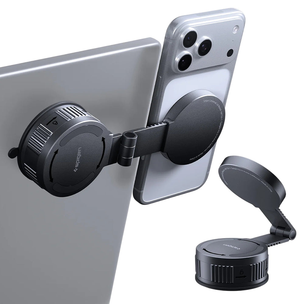 Suport Auto Spigen MFT35-1 (ACP11659), MagSafe, Bord, Negru