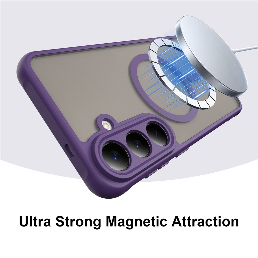 Husa de protectie Techsuit HaloFrost II MagSafe compatibil cu Samsung Galaxy S26 FE, Mov