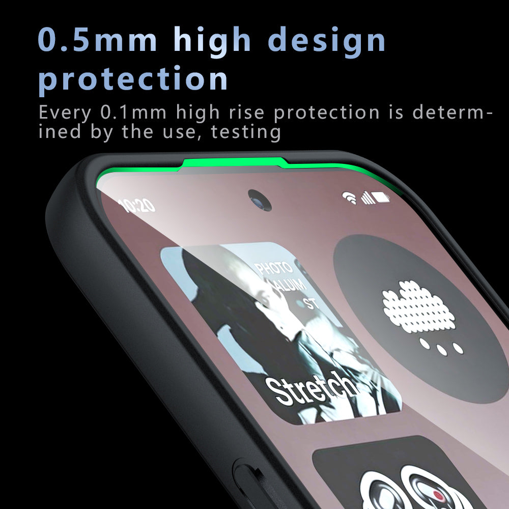 Husa de protectie Techsuit PureFrost MagSafe compatibil cu Nothing Phone (4b), Negru