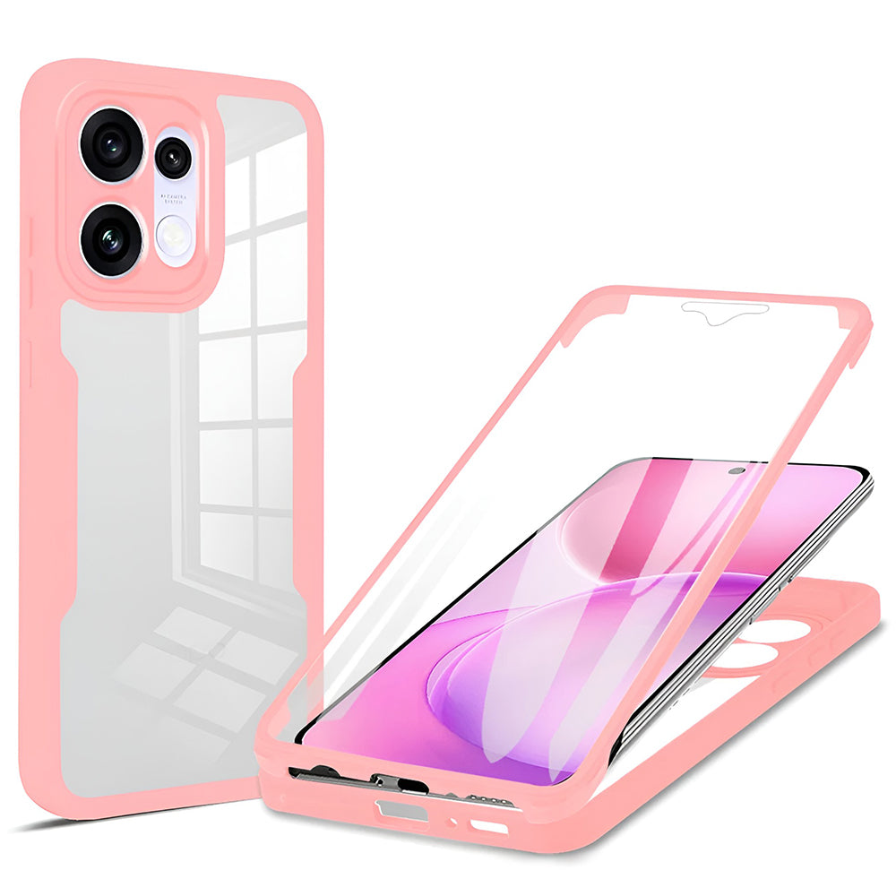 Husa de protectie Techsuit ColorVerse 360 Series compatibil cu Oppo Reno16 / Reno16 Pro, Roz