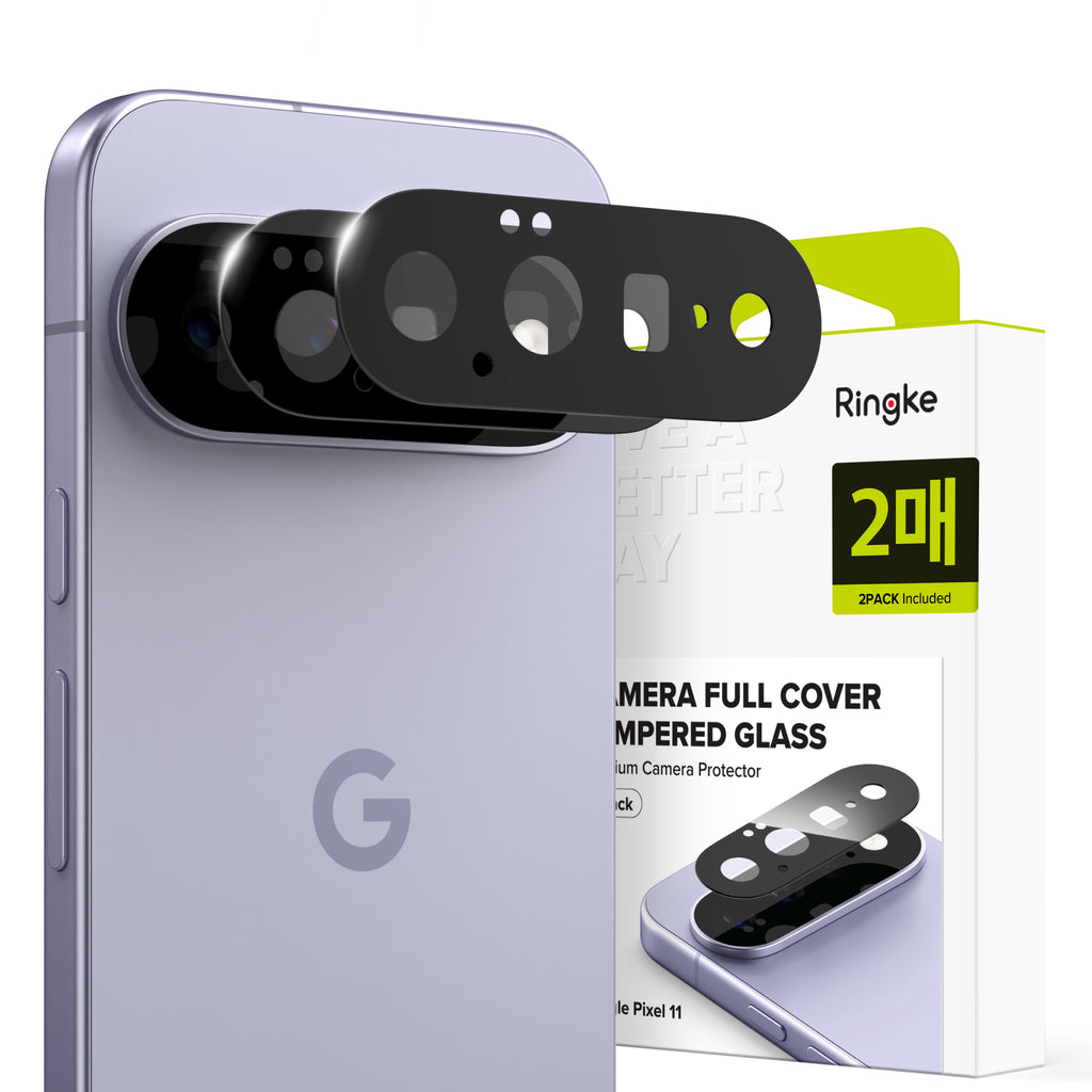 Folie de protectie Ringke compatibil cu Google Pixel 11, Negru