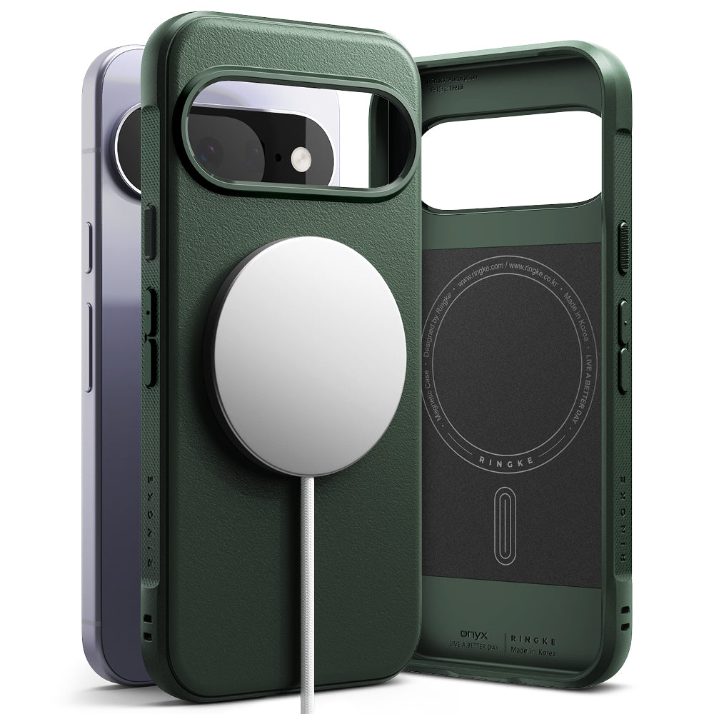 Husa de protectie Ringke Onyx compatibil cu Google Pixel 11, Verde