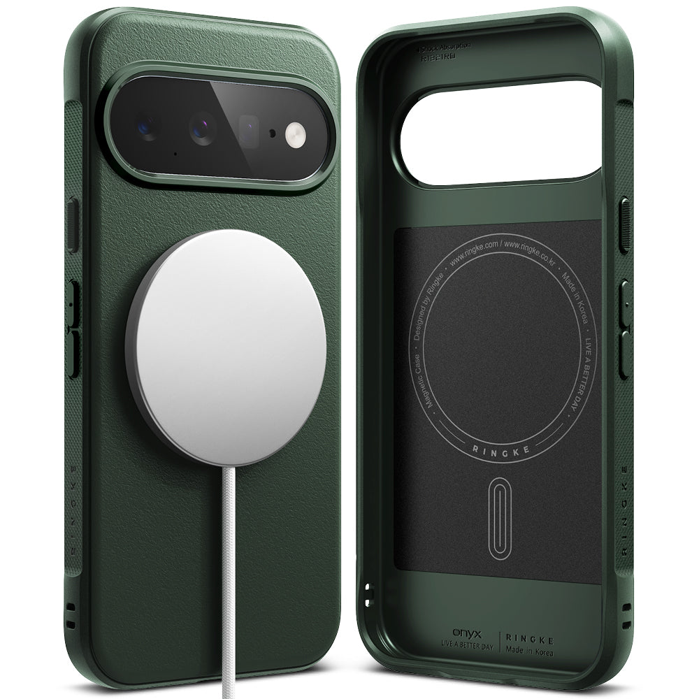 Husa de protectie Ringke Onyx compatibil cu Google Pixel 11, Verde