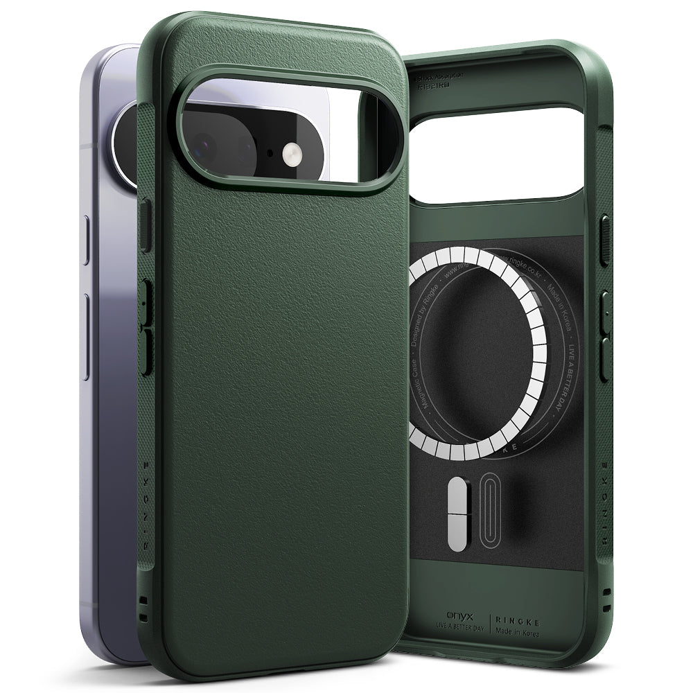 Husa de protectie Ringke Onyx compatibil cu Google Pixel 11, Verde