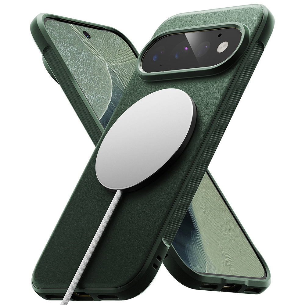 Husa de protectie Ringke Onyx compatibil cu Google Pixel 11 Pro, Verde