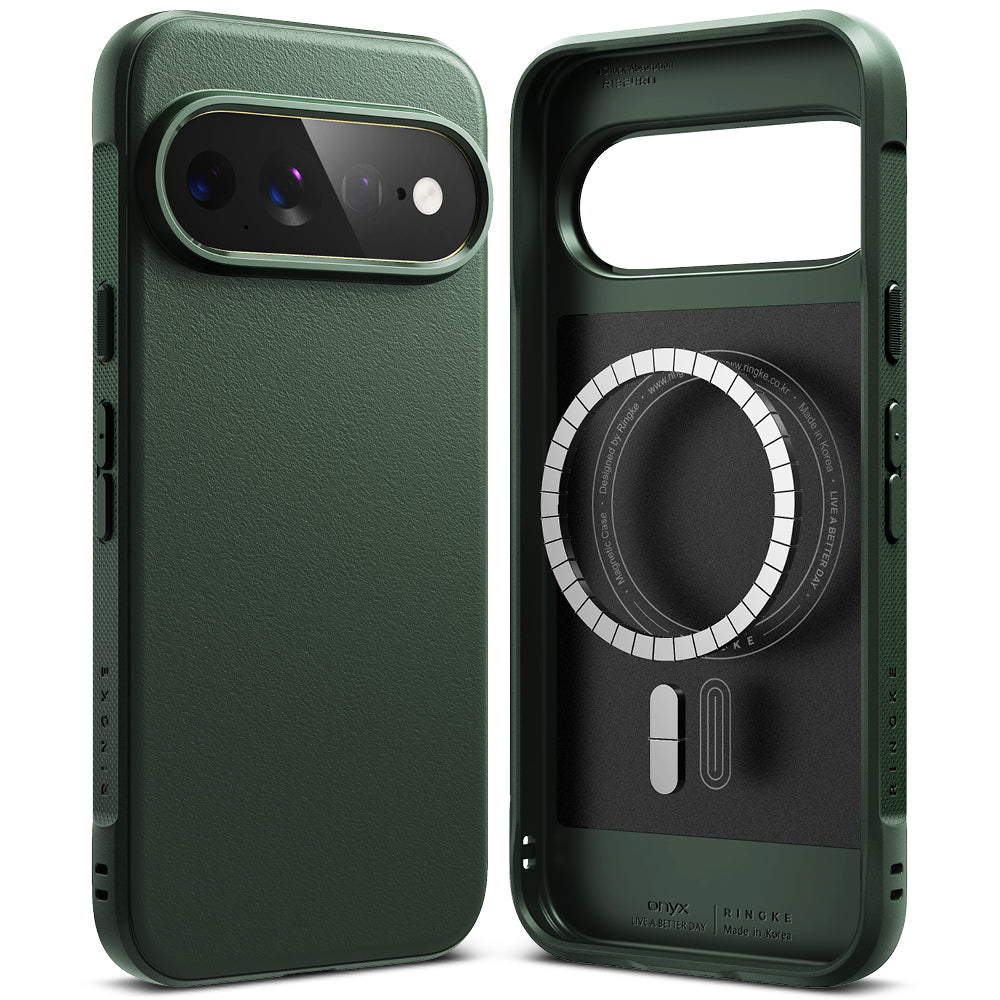 Husa de protectie Ringke Onyx compatibil cu Google Pixel 11 Pro XL, Verde