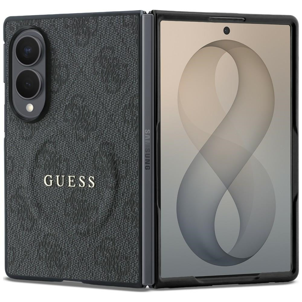 Husa de protectie Guess 4G Leather Classic compatibil cu Samsung Galaxy Z Fold8, Negru