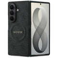Husa de protectie Guess 4G Leather Classic compatibil cu Samsung Galaxy Z Fold8 Ultra, Negru