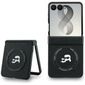 Husa de protectie Karl Lagerfeld compatibil cu Samsung Galaxy Z Flip8, Negru