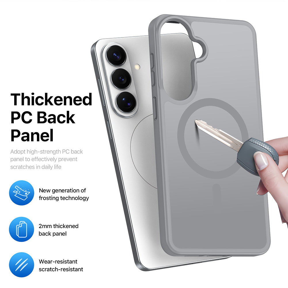 Husa de protectie Dux Ducis Yind MagSafe compatibil cu Samsung Galaxy S26, Roz