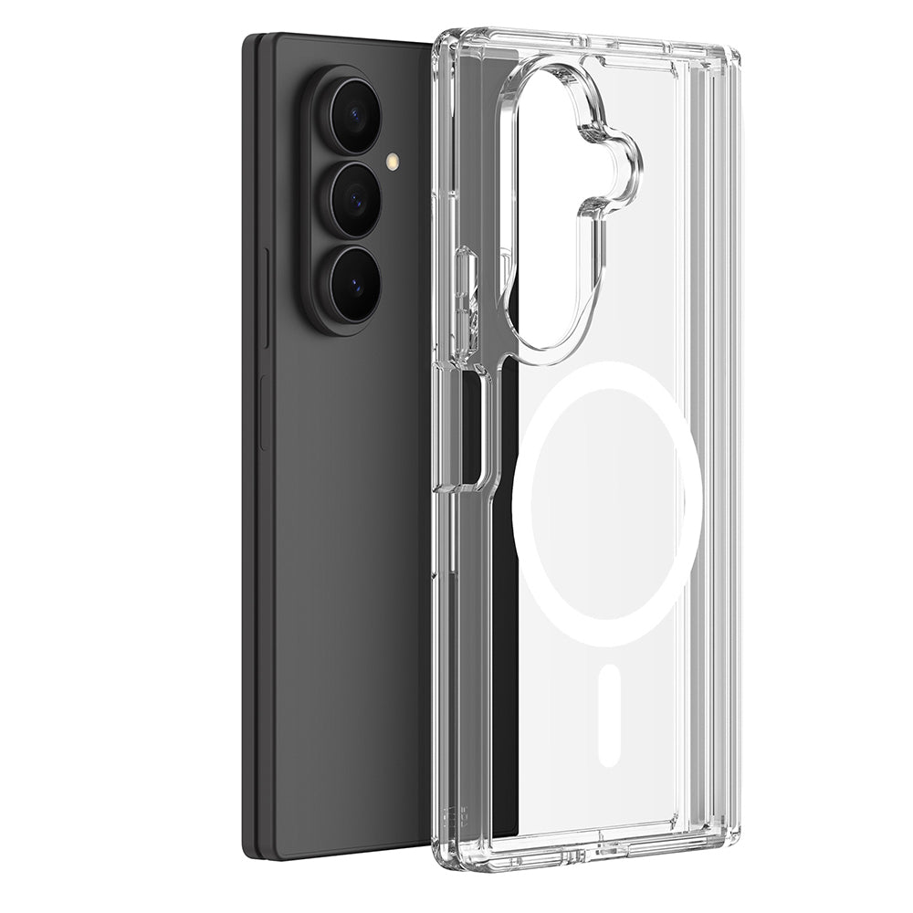 Husa de protectie Dux Ducis Clin Magnetic Series compatibil cu Samsung Galaxy Z Fold8 Ultra, Transparent