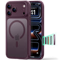 Husa de protectie ESR Classic Hybrid HaloLock compatibil cu iPhone 18 Pro, Bordo