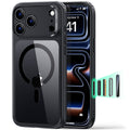 Husa de protectie ESR Classic Hybrid HaloLock compatibil cu iPhone 17 Pro Max / iPhone 18 Pro Max, Negru Transparent