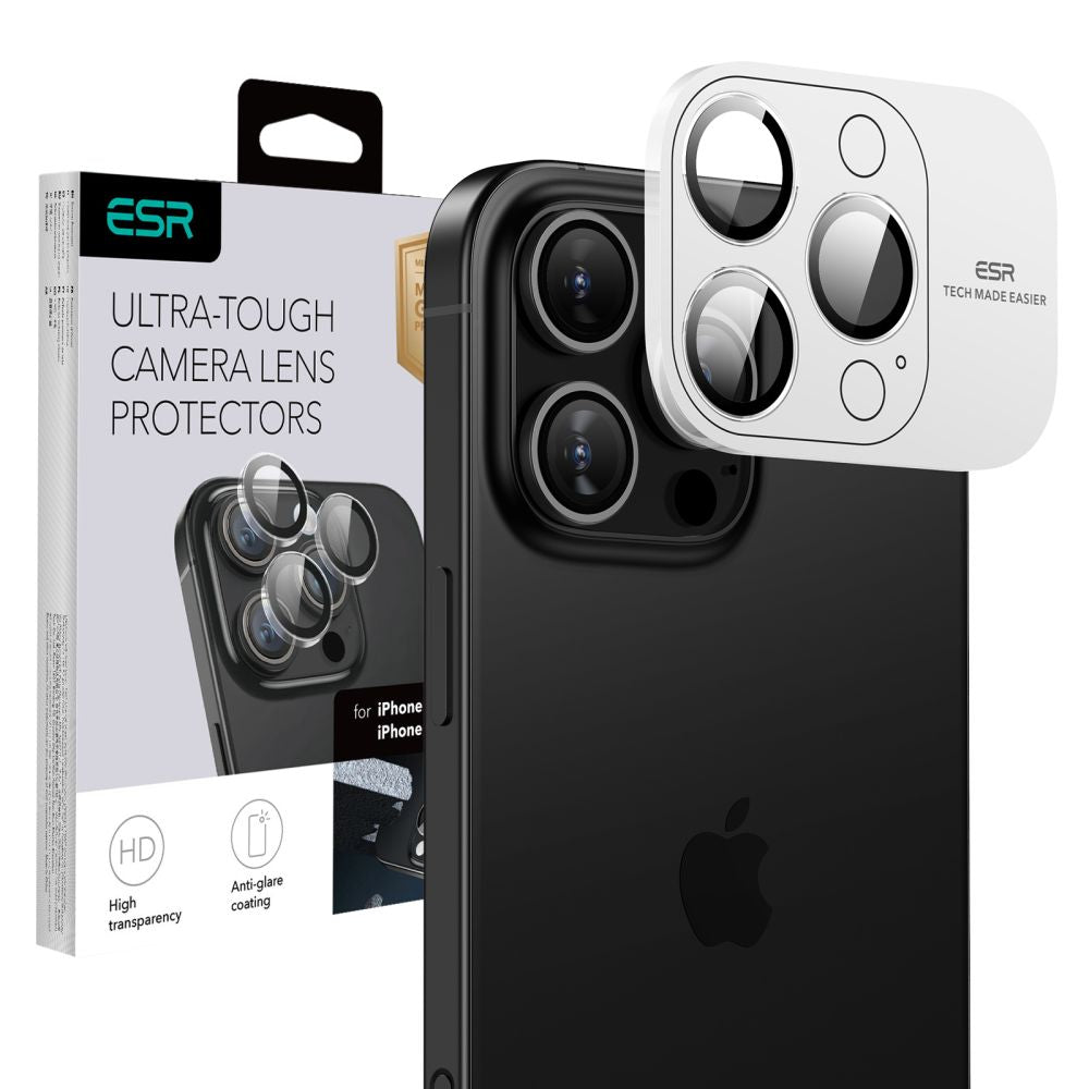 Folie de protectie ESR Armorite compatibil cu iPhone 18 Pro / iPhone 18 Pro Max, Transparent