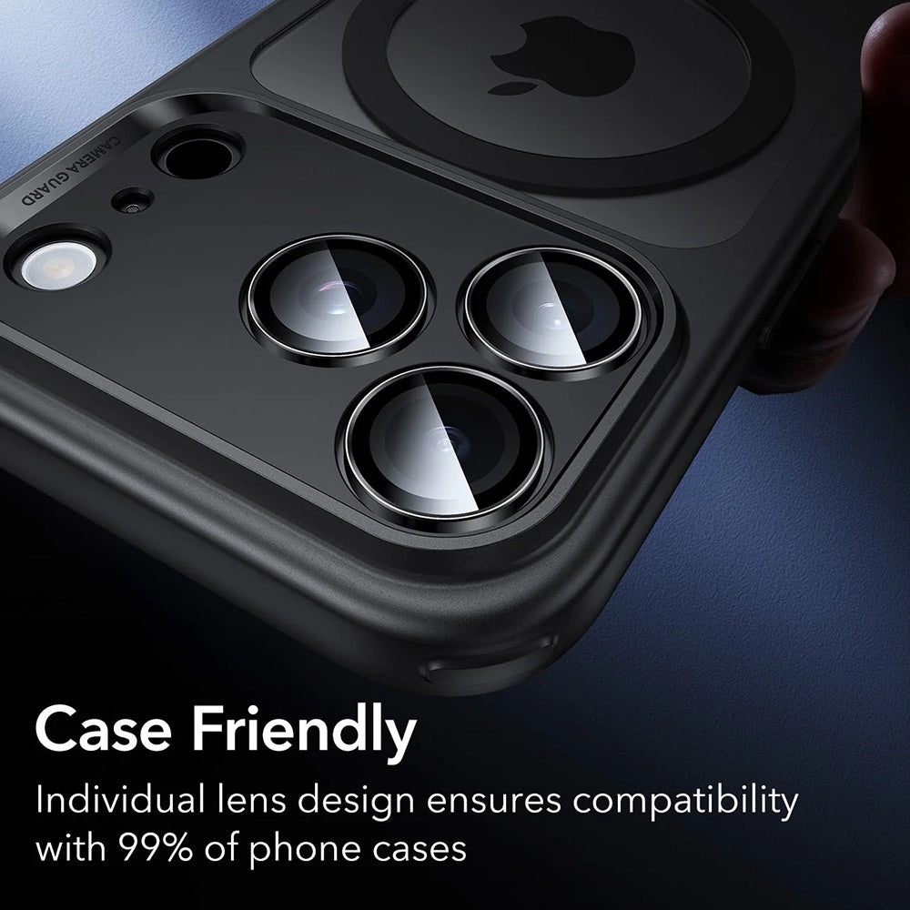 Folie de protectie ESR Armorite compatibil cu iPhone 18 Pro / iPhone 18 Pro Max, Negru
