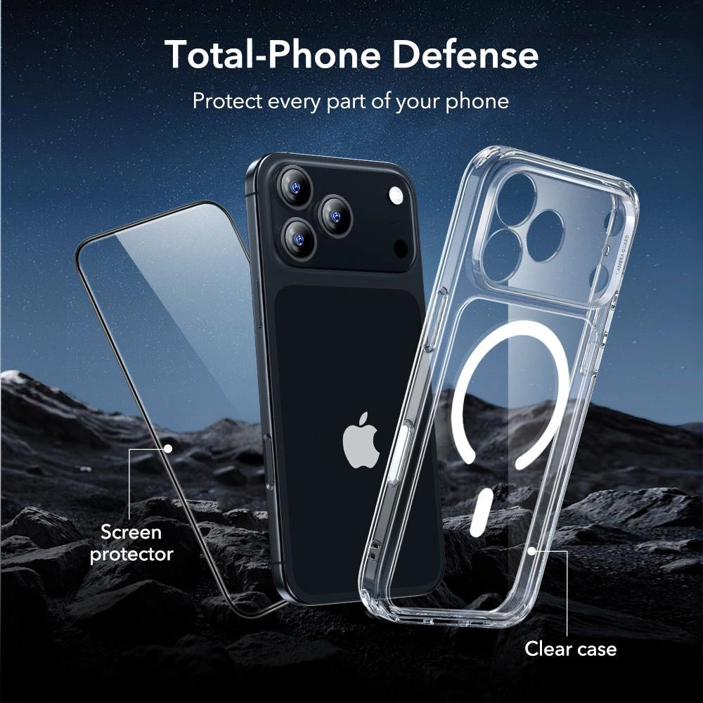 Husa de protectie ESR Classic Hybrid compatibil cu iPhone 17 Pro Max / iPhone 18 Pro Max, Transparent