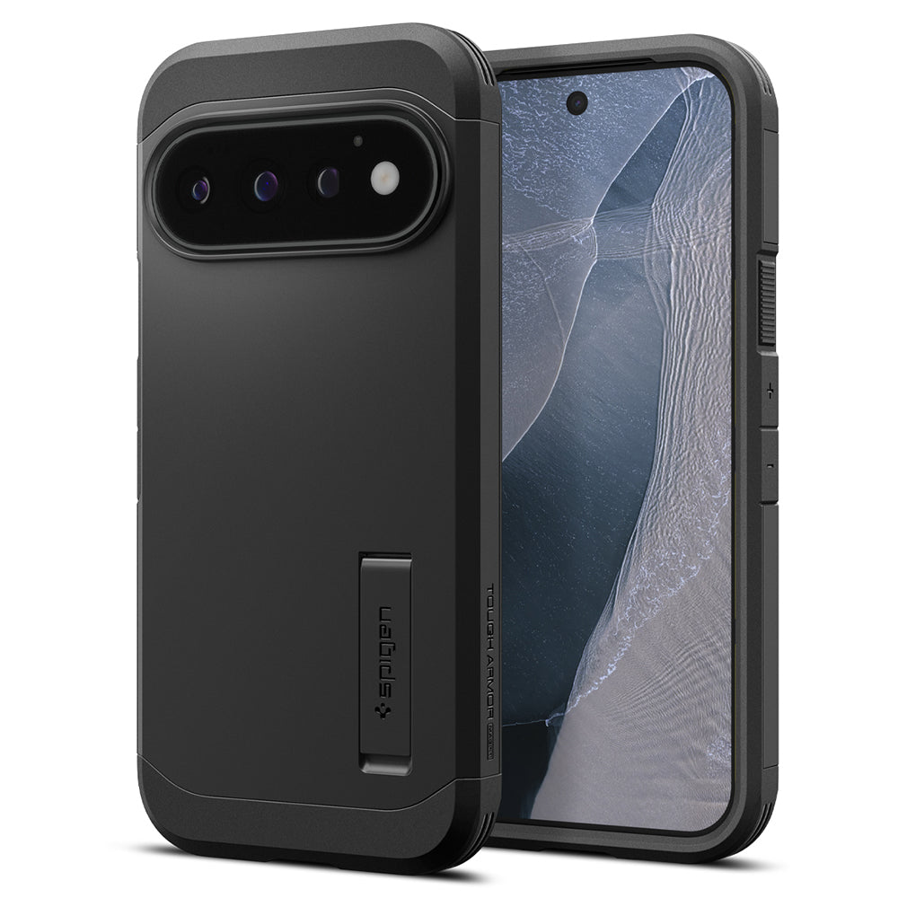 Husa de protectie Spigen Tough Armor compatibil cu Google Pixel 11 Pro, Negru