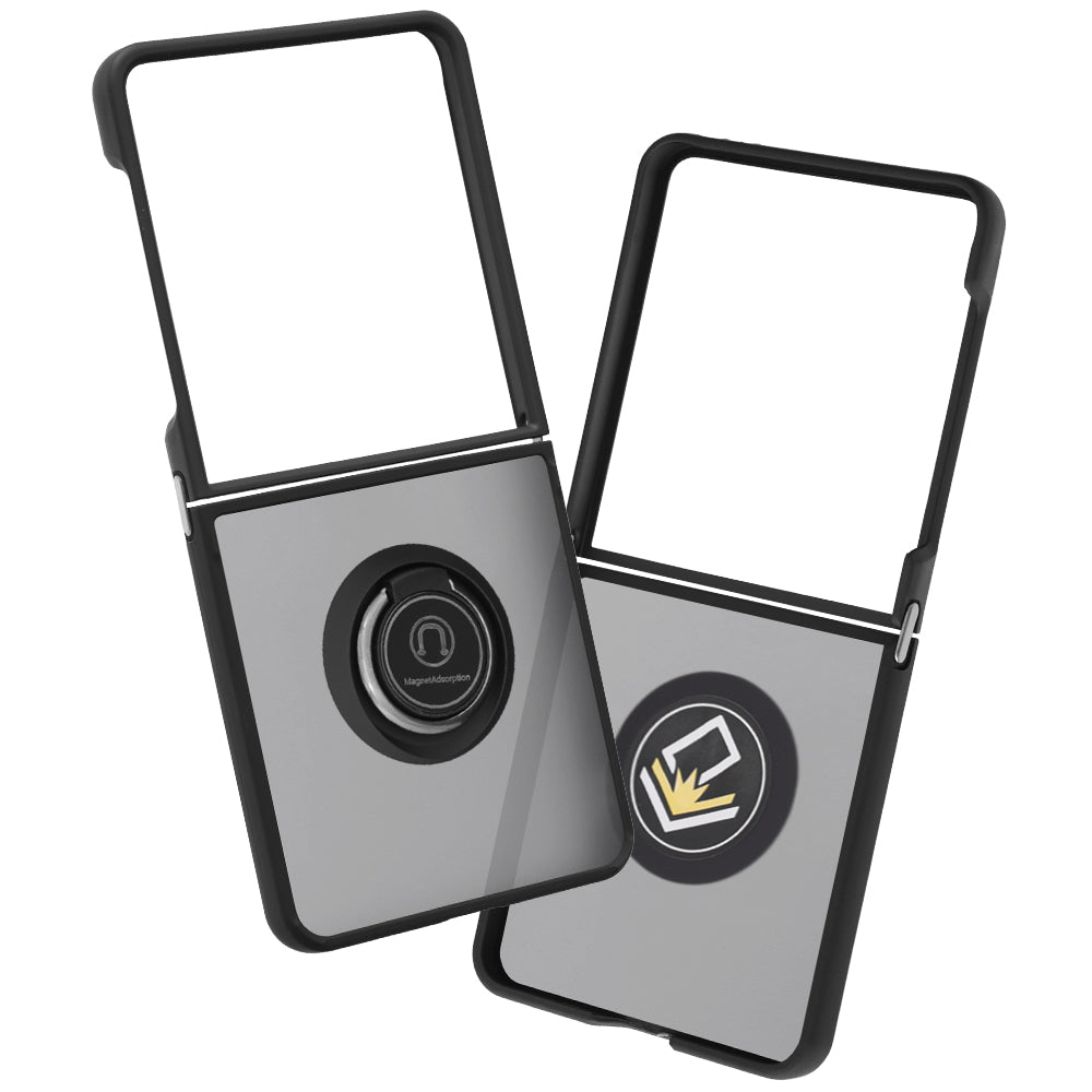 Husa de protectie Techsuit Glinth compatibil cu Samsung Galaxy Z Flip8 / Z Flip7, Negru
