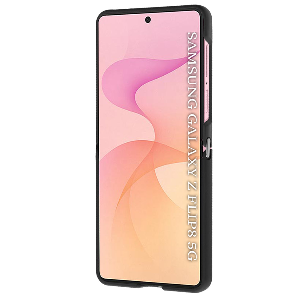 Husa de protectie Techsuit Glinth compatibil cu Samsung Galaxy Z Flip8 / Z Flip7, Negru