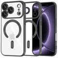Husa de protectie Techsuit Luxury Crystal MagSafe compatibil cu iPhone 18 Pro / iPhone 17 Pro, Negru