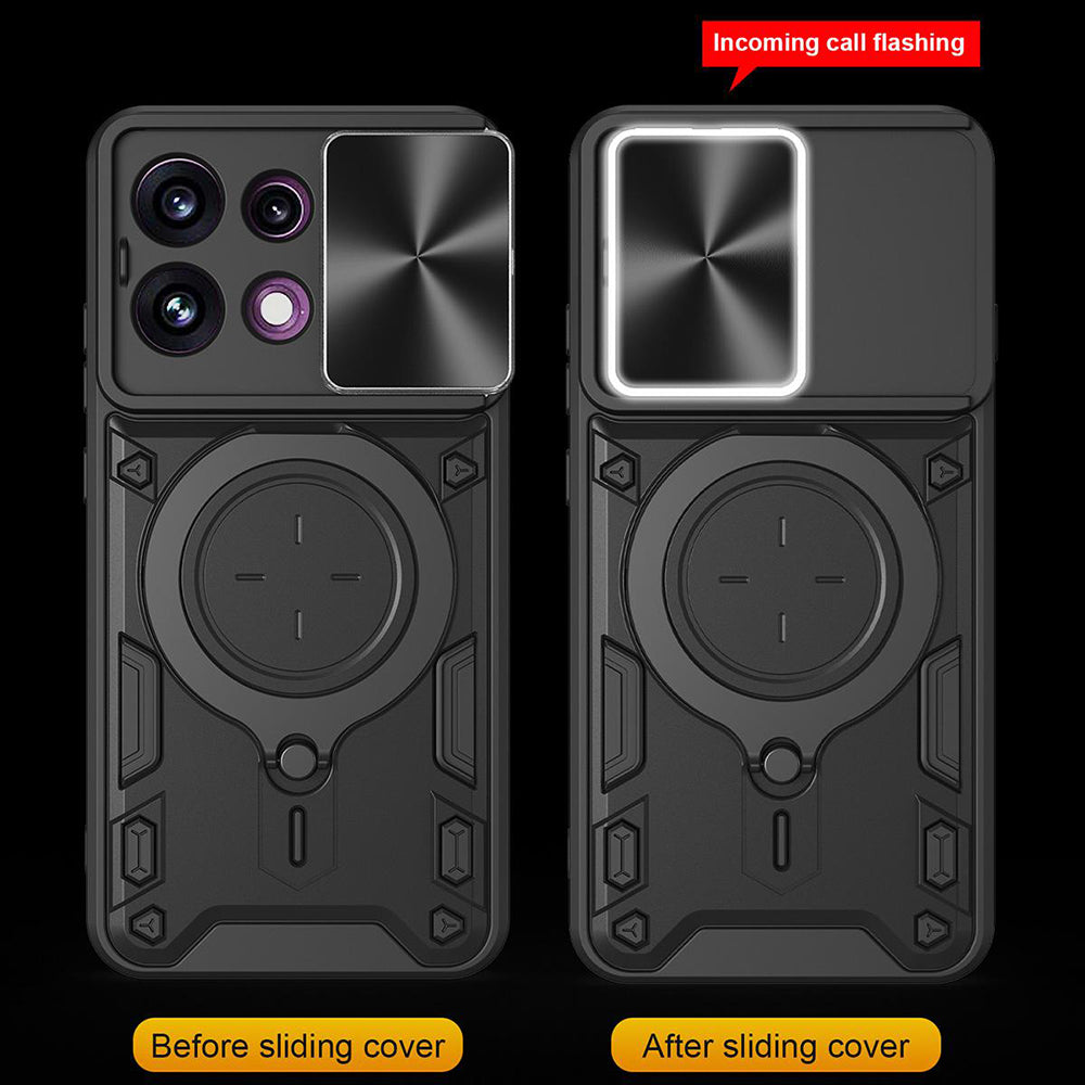 Husa de protectie Techsuit CamGuard Pro compatibil cu Oppo Reno16 F / Reno16 FS, Roz Auriu