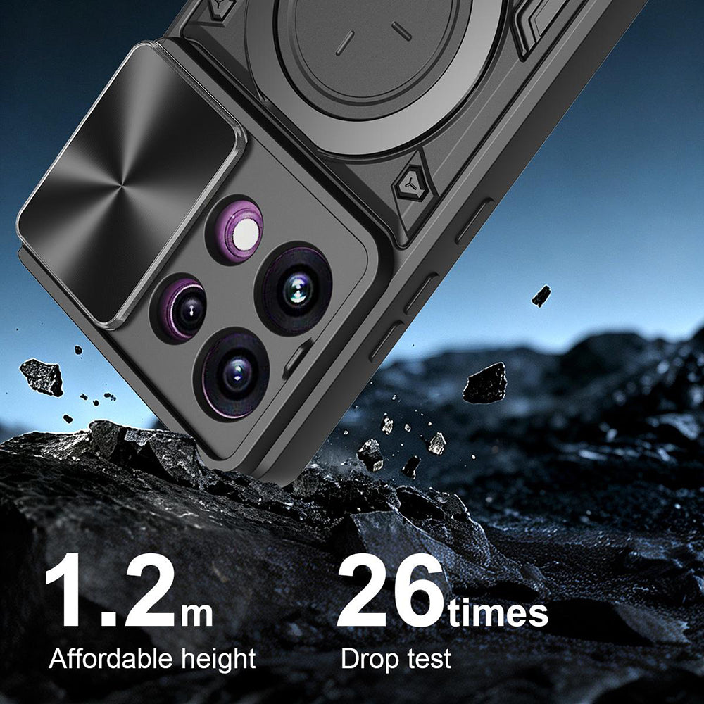 Husa de protectie Techsuit CamGuard Pro compatibil cu Oppo Reno16 F / Reno16 FS, Roz Auriu