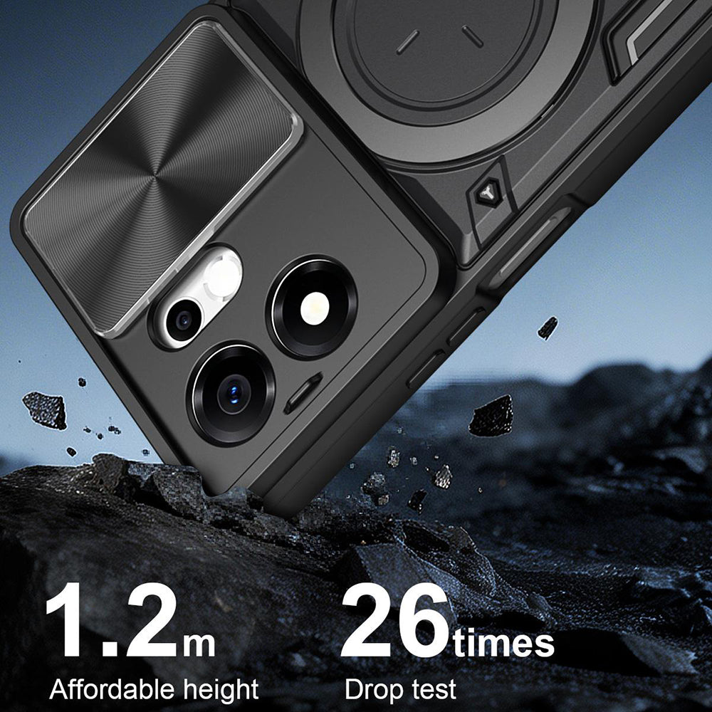 Husa de protectie Techsuit CamGuard Pro compatibil cu Honor 600 Smart, Roz Auriu