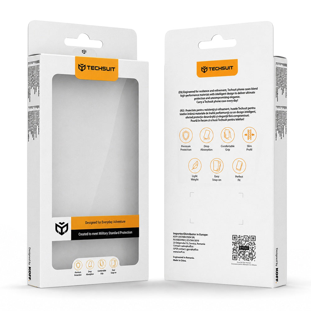 Husa de protectie Techsuit CamGuard Pro compatibil cu Honor 600 Smart, Roz Auriu