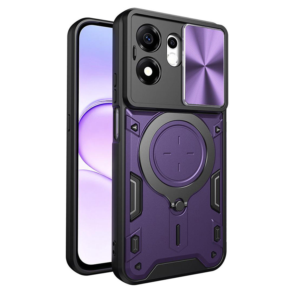 Husa de protectie Techsuit CamGuard Pro compatibil cu Honor 600 Smart, Mov